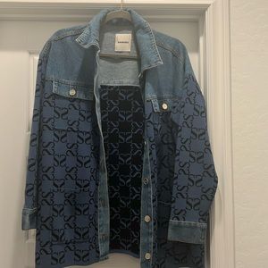 Sandro logo cardigan/ jacket